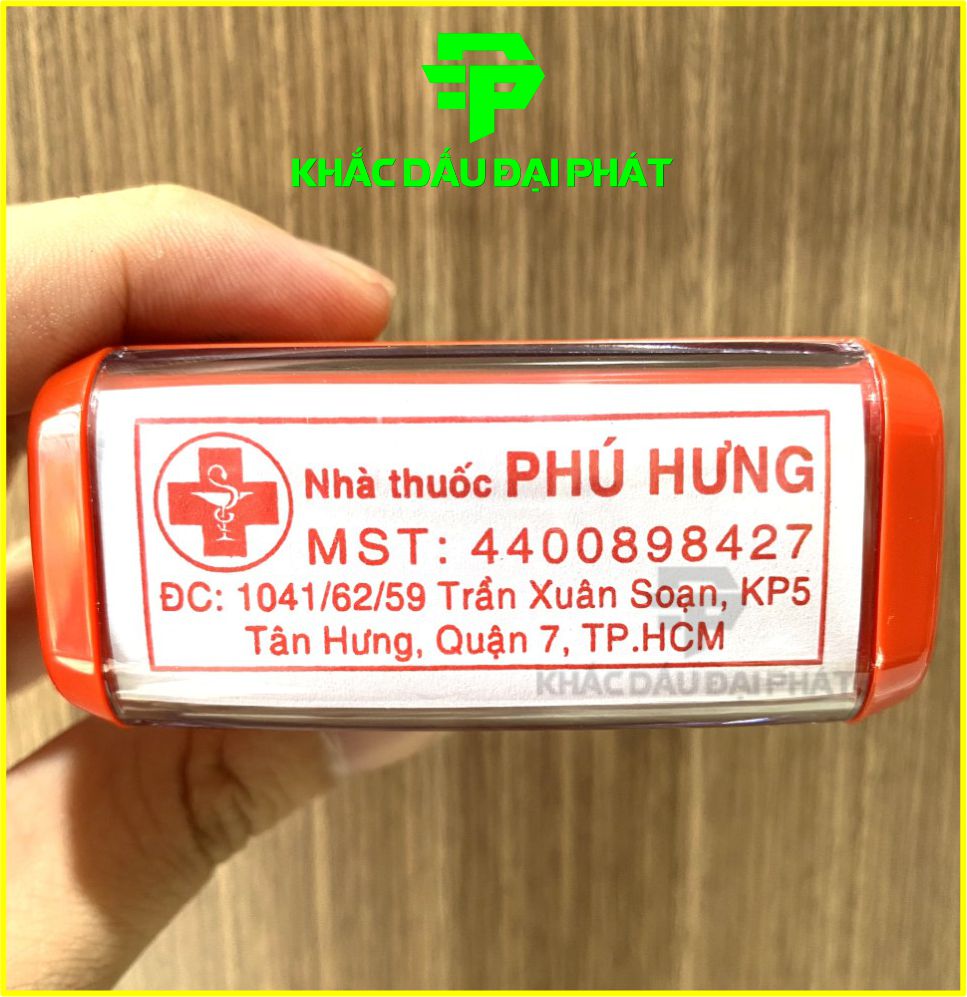 Dịch vụ làm con dấu tại Võ Thị Sáu Quận 1